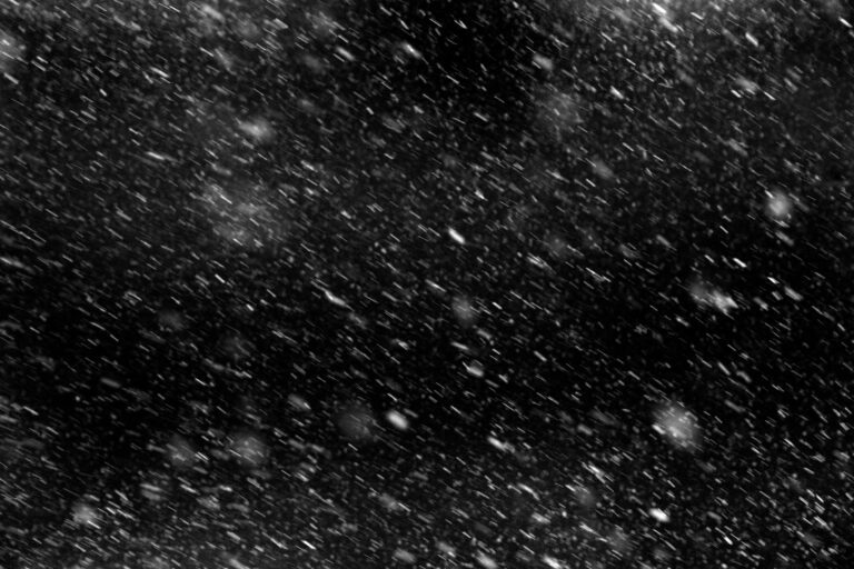Falling real snowflakes, heavy snow Falling real snowflakes, heavy snow, shot on a black background, frosted, wide-angle, insulated, ideal for digital composition, post-production.